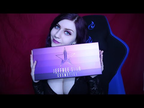 [ASMR] Jeffree Star Blood Lust Lipstick Collection Try On 💄