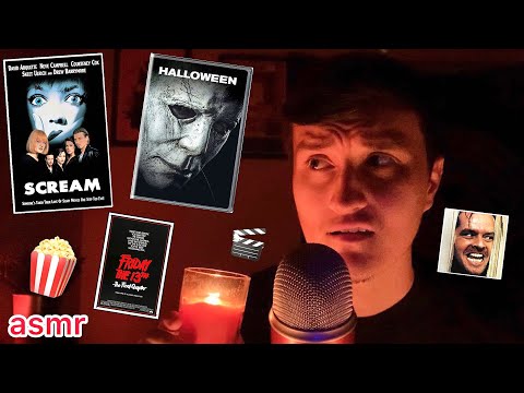 ASMR | Halloween Horror Movie Whisper Ramble 🍿💤