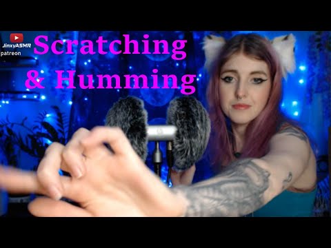 Ear Muff Scratching & Humming | Jinxy ASMR