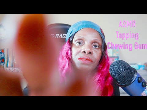 Camera Tapping Summer Nails ASMR Chewing Gum