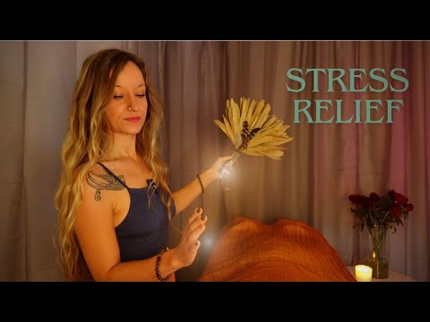 Stress Relief ASMR Reiki, Surrender Heaviness & Become Lighter