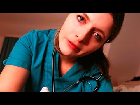 ASMR deutsch Arzt Roleplay I Krankenschwester massiert und untersucht dich POV #shorts