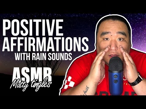 [ASMR] Positive Affirmations w/Rain Sounds | MattyTingles