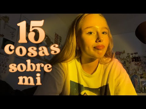 ASMR 15 cosas sobre mi | asmr en español