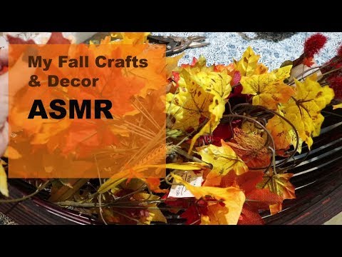 How I'm Decorating for Fall ASMR