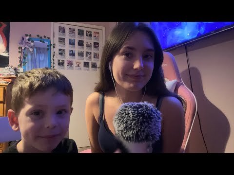 my brother tries asmr… ( he’s super good )