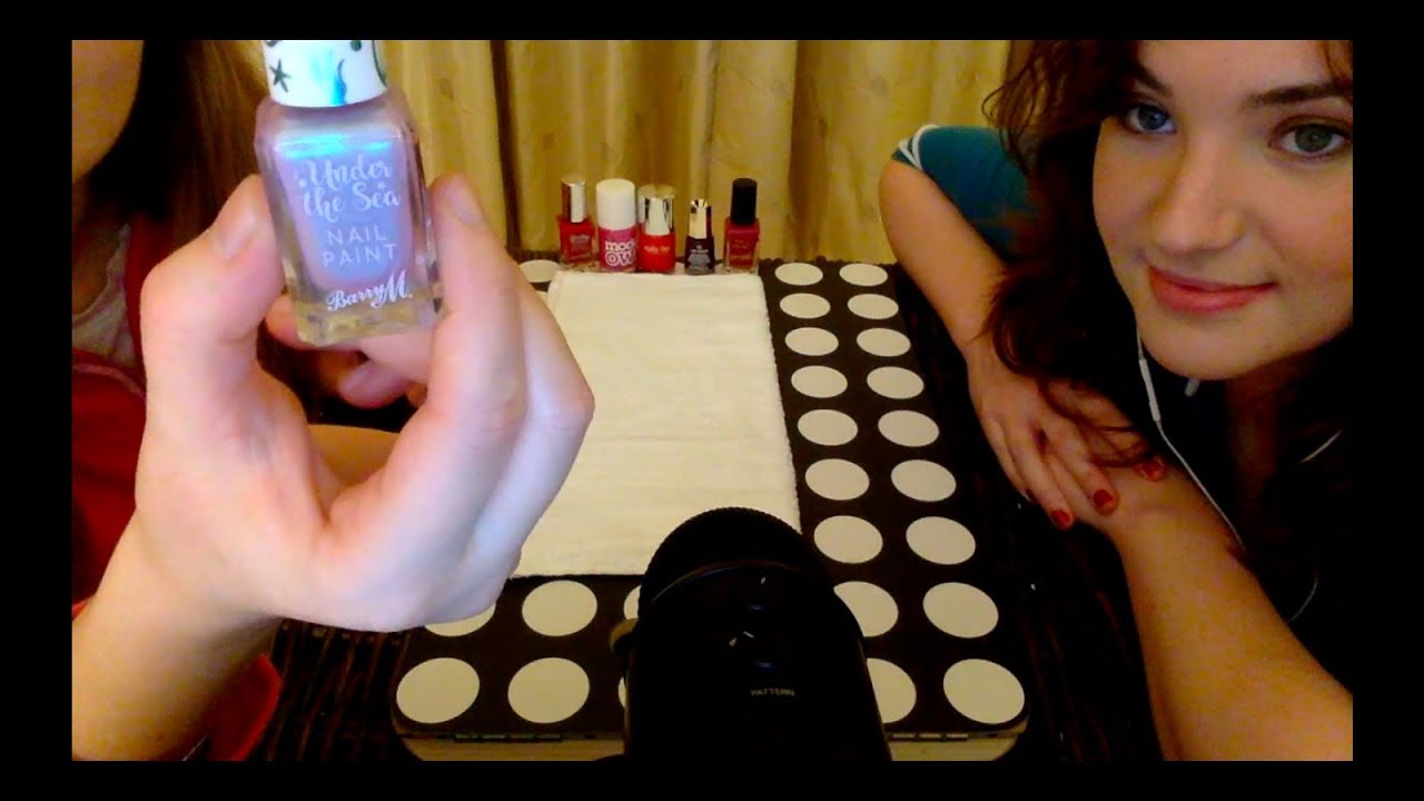 ASMR Manicure ft. my bestie