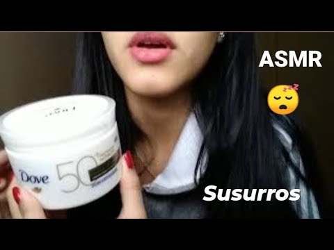 ASMR 🇦🇷 || mostrando productos que utilizo en el cabello