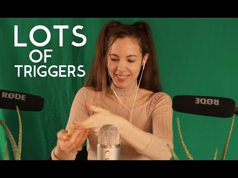 LOTS Of ASMR Triggers - 1 Hour Long