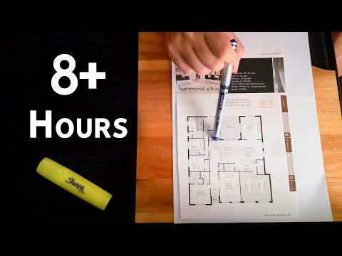 ASMR 8+ Hours of Floor Plan RPs