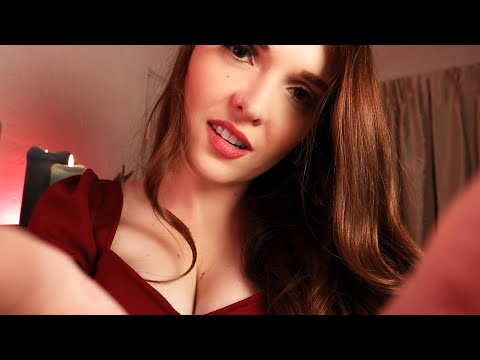 ASMR Girlfriend Takes ALL Your Stress Away || massage, close up personal attention