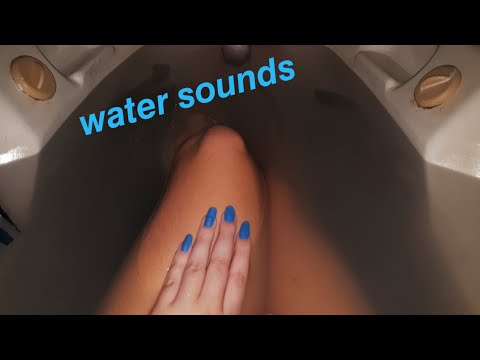 ASMR | water sounds in the bath