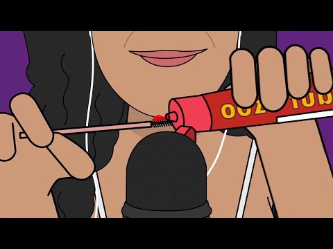 ASMR | Animated ASMR | Candy Spoolie W/ Sour Ooze Tube 🍒
