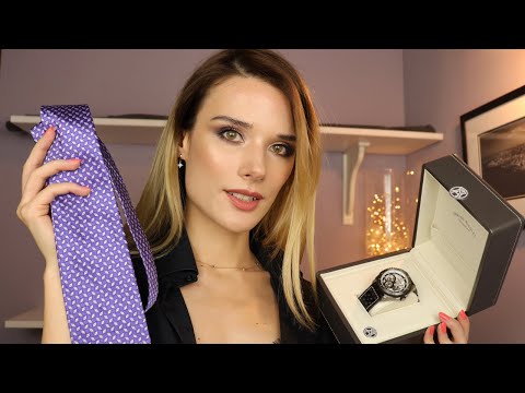 ASMR Personal Attention For Men , Getting You Ready , Fabric Sounds , Soft Spoken