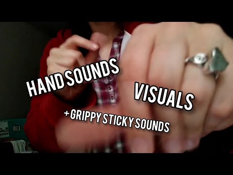 Fast & Aggressive ASMR | Hand Sounds, Visuals, Grasping & Sticky Finger Tapping