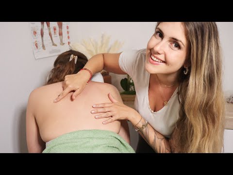 ASMR Childhood Back Tracing Games | Mit Hair Play & Massage zurück in die Kindheit [Real Person]