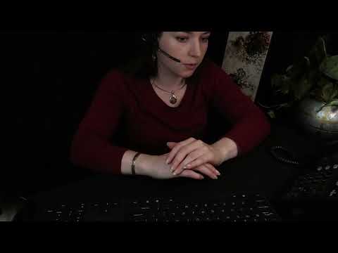 ASMR Receptionist Roleplay ⭐ Typing ⭐ Clicking ⭐ Soft Spoken