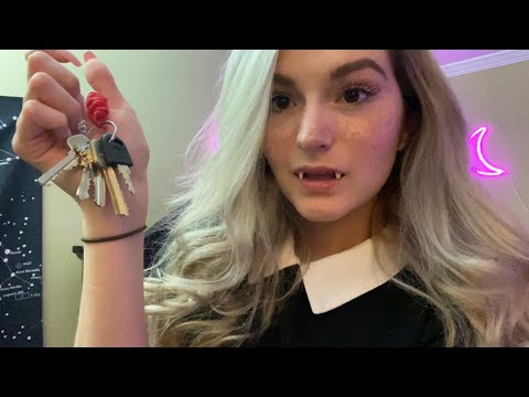 ASMR Little Vampire Helps Rescue You!