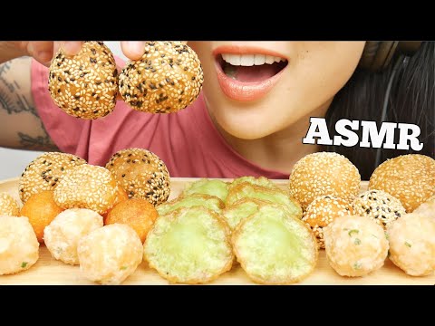 ASMR CRUNCHY FRIED THAI/CHINESE SNACKS STREET FOOD (EXTREME EATING SOUNDS) | SAS-ASMR