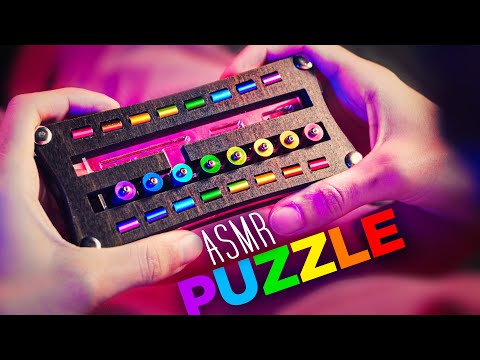 I solved this EXTREMELY CLICKY Rainbow Puzzle 🌈(ASMR No Talking)