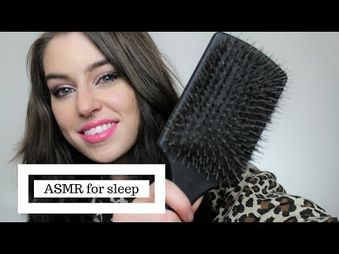 ASMR Brushing my hair and yours- Grapes Leaf