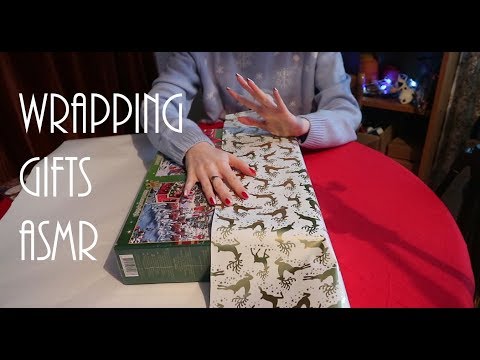 Wrapping Christmas Presents 2017 (ASMR)