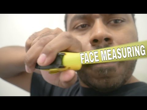 ASMR Face Measuring Role Play Taking Measurements for FACE MASK Tape Measure, Ruler & Marker Sounds