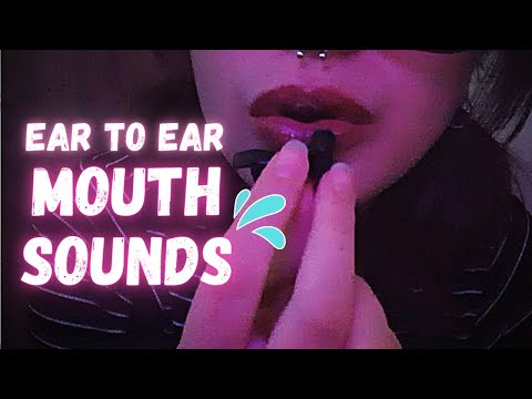 ✨ASMR✨ Intense WET💦 Ear to Ear MOUTH SOUNDS 👄 (no talking)