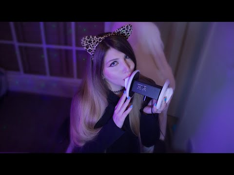 ASMR | Echo mouth sounds, relaxing to help you calm down w/ delay ✨