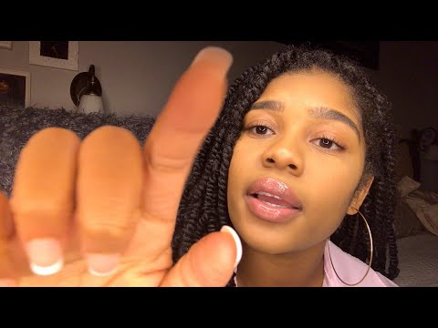 ASMR- Repeating My Intro 💓✨(LAYERED w/ MOUTH SOUNDS & HAND MOVEMENTS)