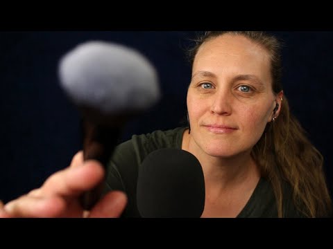 ASMR for Anxiety | Plucking & Cutting Anxieties, Face Brushing, Calm Quite Whispering