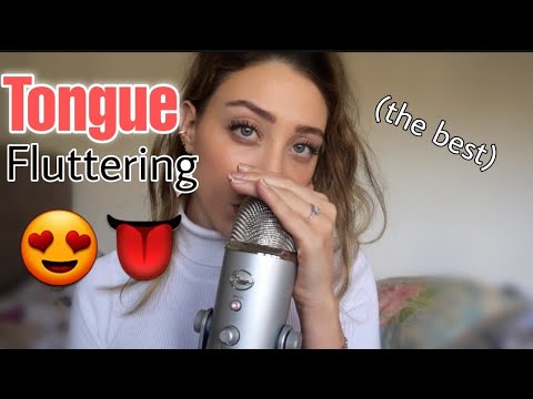 ASMR FAST TONGUE FLUTTERING WITH MOUTH SOUNDS AND HAND SOUNDS | BEST ASMR
