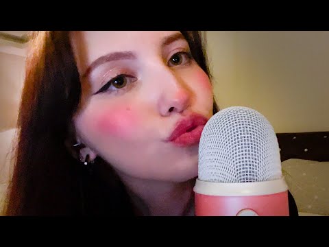 💦ASMR - Close Up Intense Mouth Sounds, Ear Eating, Sleepy Kisses, Anticipatory, Chaotic Tingles