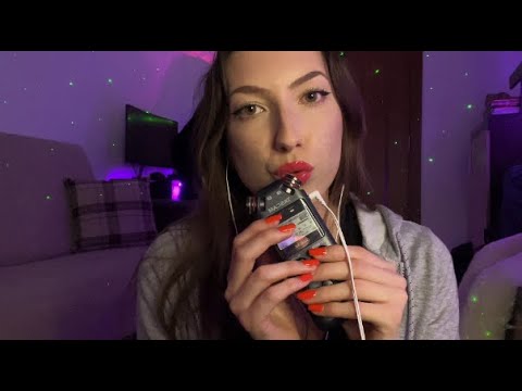 ASMR SLOW & GENTLE MOUTH SOUNDS WITH TASCAM 👄 (NO TALKING)