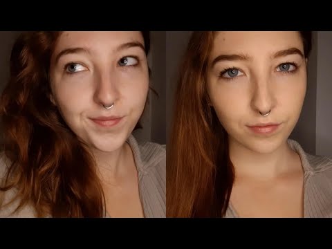 ASMR GRWM for uni 📚 hair brushing, lid sounds, tapping & soft spoken chit-chat