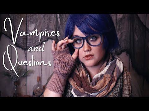 ASMR | Making You Vampire Repellent and Answering Questions (Soft-Spoken Chatting, Potion-Making)