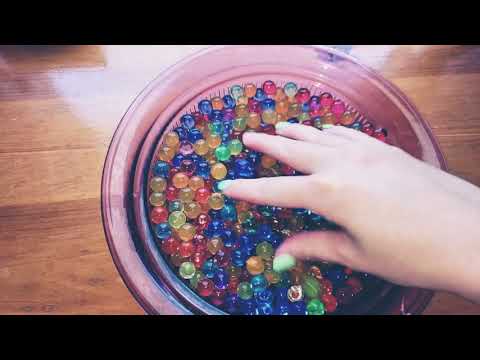ASMR ~ Playing with Orbeez ~ Aesthetically Pleasing ~ No Talking