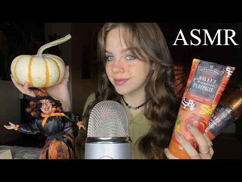 ASMR Fall Themed Triggers! (Tapping,Lotion,Scratching)