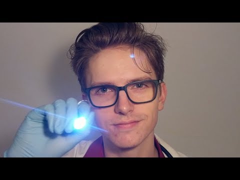 Eye Exam with Light Triggers - ASMR Doctor Roleplay Obviously