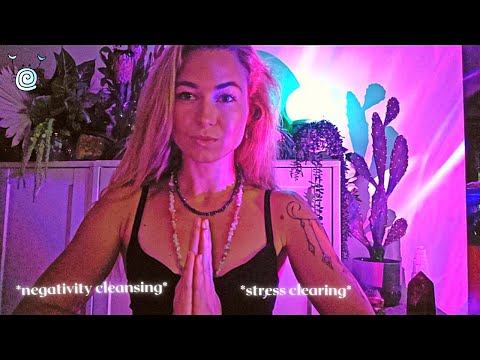 [Reiki ASMR] ~ 🔥FAST🔥 negativity cleansing | relieving stress | angelic sound healing