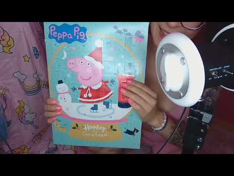 ASMR advent Calendar Opening personal attention Paper talking soft cute