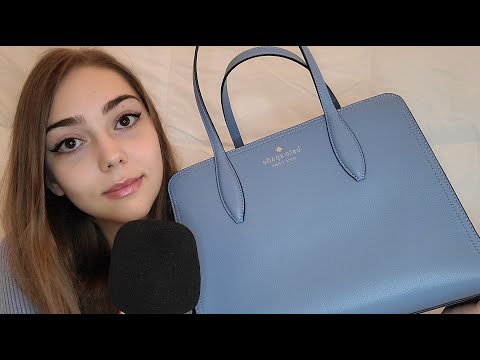 ASMR | What's in My Purse (Tapping, Whispers, Story Time)