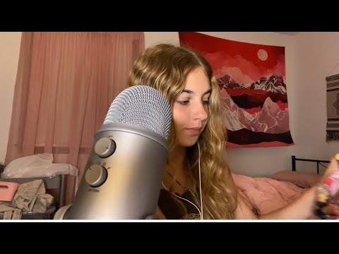 ASMR doing your makeup role play PART 2 🌸 tapping, lipgloss sounds, personal attention