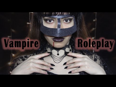 ASMR Vampire Roleplay 💋💦 Vampire Drinks Your Blood 😋 and Measures You for Feeding + Whispering