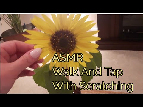 ASMR Walk And Tap With Scratching(Whispered)Lo-fi