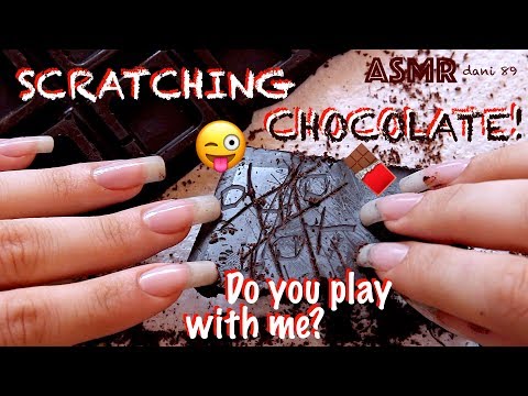 NEW so intense experience sound: SCRATCHING CHOCOLATE! 🍫 Real ear-to-ear ASMR! 🎧