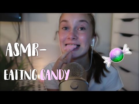ASMR» Eating candy and drinking soda✰NORSK ASMR