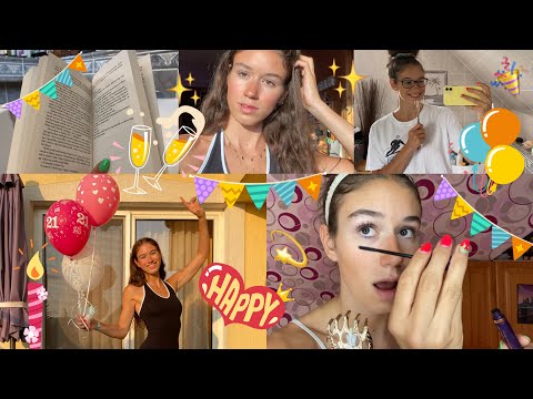 ASMR Get Ready With Me For My 21st Birthday 🎉