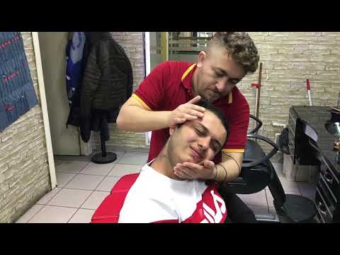 ASMR turkish massage :( NECK CRACK ) head,body,arm,face massage=kafa sırt kol masajı(BOYUN KÜTLETME)