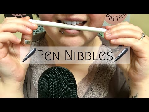 ASMR Mini’s- Pen Nibbles 😛🖊